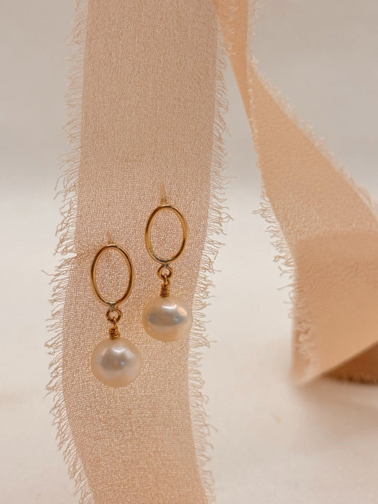 Pearl Drop Earrings